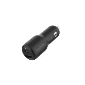 Belkin BoostCharge Car power adapter 42 Watt PD 3.0, CCB005BTBK