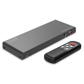 DIGITUS Videoaudio switch 8K, 4x1 4 x HDMI DS55335