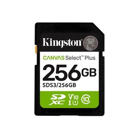 Kingston Canvas Select Plus Flash memory card 256 GB SDS3256GB
