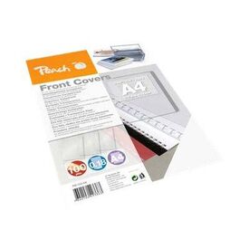 Peach Clear Cover Sheets, colorless, 0.18mm, A4, 100 sheets