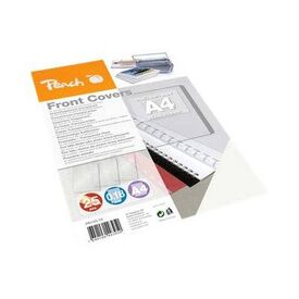 Peach Clear Cover Sheets, colorless, 0.18mm, A4, 25 sheets