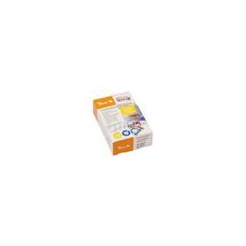 Peach Laminating Pouches for Credit Cards (54x86mm), 125 mic, glossy, PP525-07, set of 100