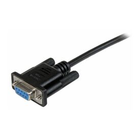 StarTech.com 1m Black DB9 RS232 Serial Modem SCNM9FF1MBK