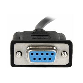 StarTech.com 1m Black DB9 RS232 Serial Modem SCNM9FF1MBK