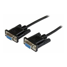 StarTech.com 1m Black DB9 RS232 Serial Modem SCNM9FF1MBK