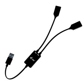 iTec Hub USBA cable 2 x USB 3.2 Gen 1 U3CBLHUB2A