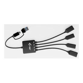 iTec Hub USBCUSBA cable 2 x USBC 3.2 Gen 1 + 2 CACBLHUB2A2C