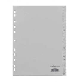 Durable 650810 Alphabetic tab index Polypropylene (PP) 650810
