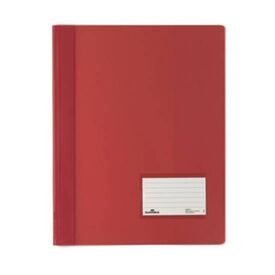 Durable Document Folder Red PVC A4 1 pockets 268003