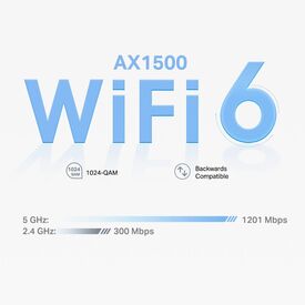 TPLINK AX1500 Whole Home Mesh WiFi 6 System DECO X10(3PACK)