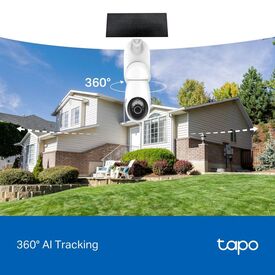 TPLINK SolarPowered PanTilt Security Camera TAPO C660 KIT