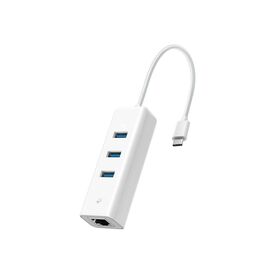 TPLink UE330C V1 Hub USBC, with Gigabit Ethernet 3 x UE330C