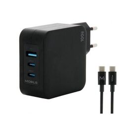Mobilis / Power adapter / fast, gan / 100 Watt / QC, PD/ | 001365