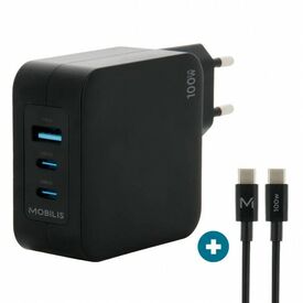 Mobilis / Power adapter / fast, gan / 100 Watt / QC, PD/ | 001365