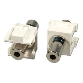 LINDY Modular AV Face Plate System Snap-in Keystone modul | 60528