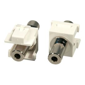LINDY Modular AV Face Plate System Snap-in Keystone modul | 60528