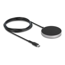 Delock / Wireless charging pad / 15 Watt / 1.25 A / black | 66467