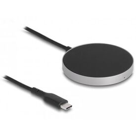 Delock / Wireless charging pad / 15 Watt / 1.25 A / black | 66467