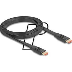Delock / High Speed / HDMI cable with Ethernet / HDMI mal | 81002