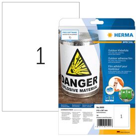 HERMA Special / Polyethylene (PE) / matte / self-adhesive  | 9500