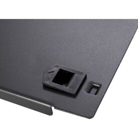 Inter-Tech / Blind plate / black, RAL 9005 / 1U / 19" | 88887272