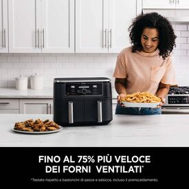 Ninja Foodi MAX Dual Zone AF400EU / Hot air fryer / 9.5 litres /