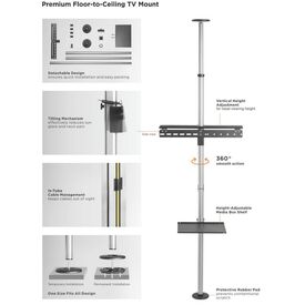 equip / Mounting kit (equipment tray) / for LCD display/ | 650621
