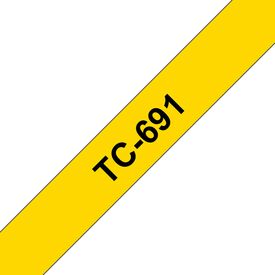 Brother / Black, yellow / Roll (0.9 cm x 8 m) 1 cassette( | TC691
