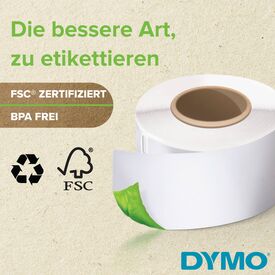 DYMO / Polypropylene (PP) / strong adhesive / black on  | 2112289
