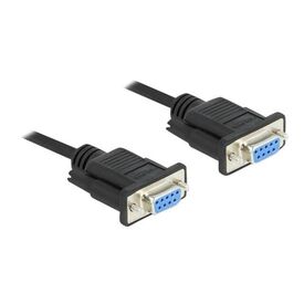 Delock / Serial cable / DB-9 (F) to DB-9 (F) / 10 m / thu | 86604