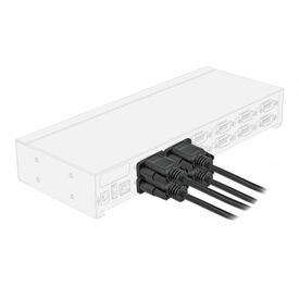 Delock / Serial cable / DB-9 (F) to DB-9 (F) / 10 m / thu | 86604