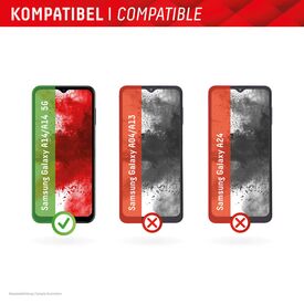 Displex Smart Glass (9H) for Samsung Galaxy A34 5G, Mount | 01837