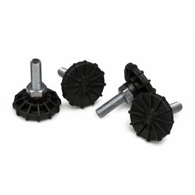 Equip / Rack feet kit / black (pack of 4 pieces) | EZF-1