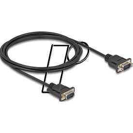 Delock / Serial cable / DB-9 (M) to DB-9 (M) / 2 m / thum | 88218