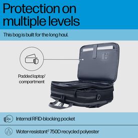 HP Travel Plus / Notebook carrying case / 22L / 16.1" / | A2CE1AA