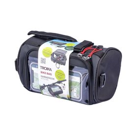 TROIKA BKB30/BK / Front / Bicycle bag / Nylon