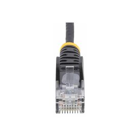 StarTech.com 5m Black Slim CAT6 Ethernet Cable, Snag | N6PAT5MBKS