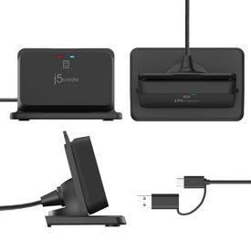 j5create JUR261 / SMART card reader / USB 2.0, USB-C 3 | JUR261-N