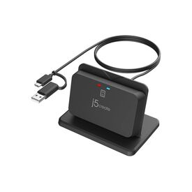j5create JUR261 / SMART card reader / USB 2.0, USB-C 3 | JUR261-N