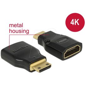 Delock Adapter High Speed HDMI with Ethernet / HDMI Mini- | 65665