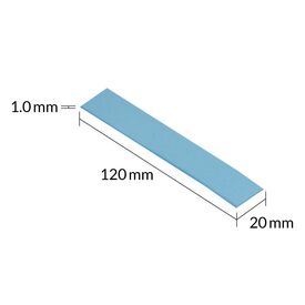 ARCTIC TP3 Thermal pad blue (pack of ACTPD00056A