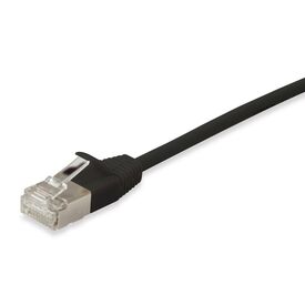 Equip Cat6A F FTP Slim Patch Cable, 1.5m, Black 606175