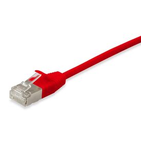 Equip Cat6A F FTP Slim Patch Cable, 1.5m, Red  606179