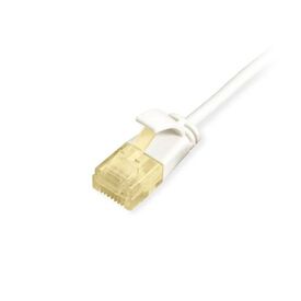 Equip Cat6A U UTP Slim Patch Cable, 0.25m, White  626001