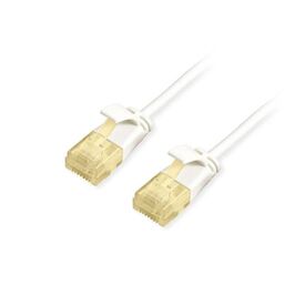 Equip Cat6A U UTP Slim Patch Cable, 3.0m, White 626006
