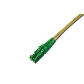 Equip E2000 APC to E2000 APC Fiber Cable, SM, 0.5m 255129