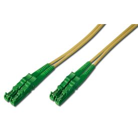 Equip E2000 APC to E2000 APC Fiber Cable, SM, 0.5m 255129