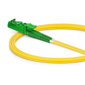 Equip E2000 APC to LC APC Fiber Cable, SM, 20m 255108