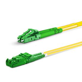 Equip E2000 APC to LC APC Fiber Cable, SM, 7.0m 255104