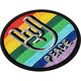 MAGMOJI Badge Peace Logo badge for mobile L_MM_P
